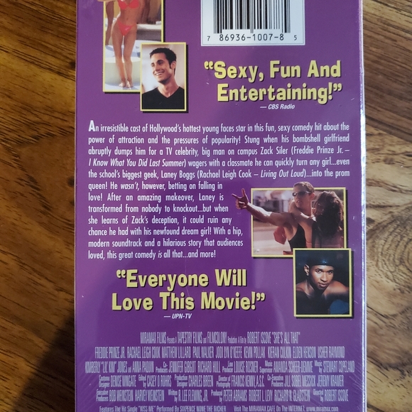 She's All That VHS - Picture 3 of 3